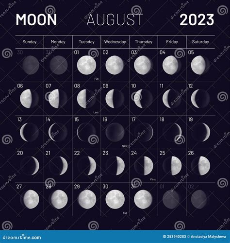 august 25 moon phase 2023